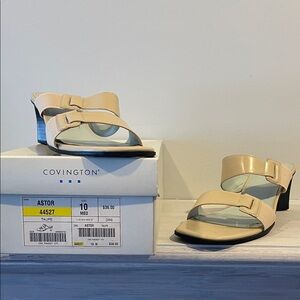 Covington Women's Taupe Heeled Sandals